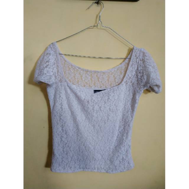 Sabrina top / crop top sabrina /top brukat