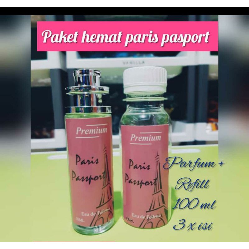 PARFUM THAILAND PAKET HEMAT(P.THAILAND 35ML BONUS REFILL 100ML)