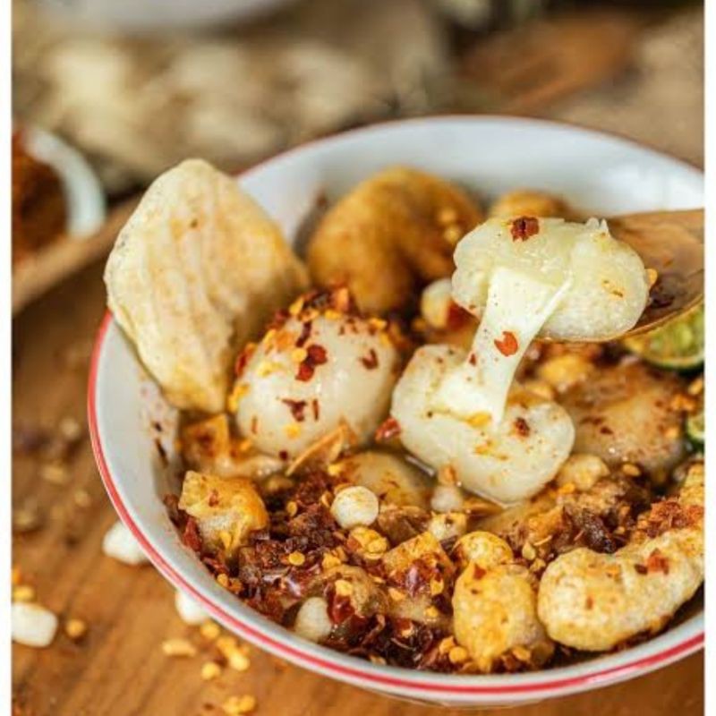 

Baso Aci Instan Isi Keju Mozarella Termurah Garut