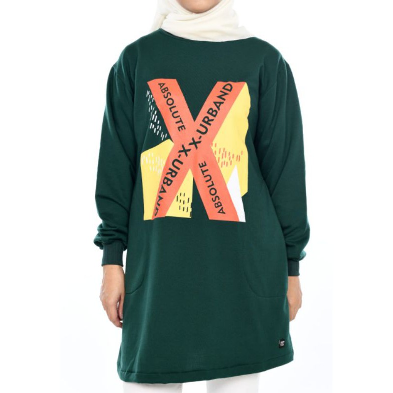 X-Urband Sweater Wanita Delicia Tunik / Sweater Tunik Wanita A123