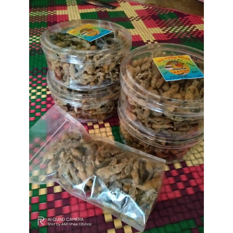 

ikan Crispy Cemilan skligus lauk