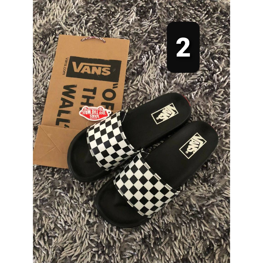 Sandal Vans / Vans Slide Sandal Selop Slip On Pria Wanita