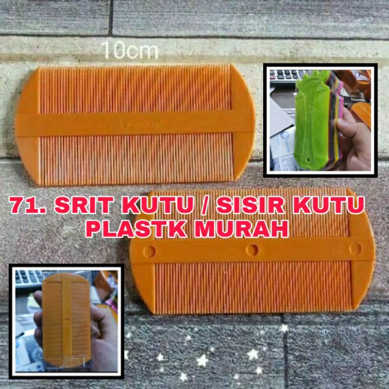 SRIT KUTU PLASTIK KUALITAS BAGUS / sisir kutu plastik / serit kutu plastik