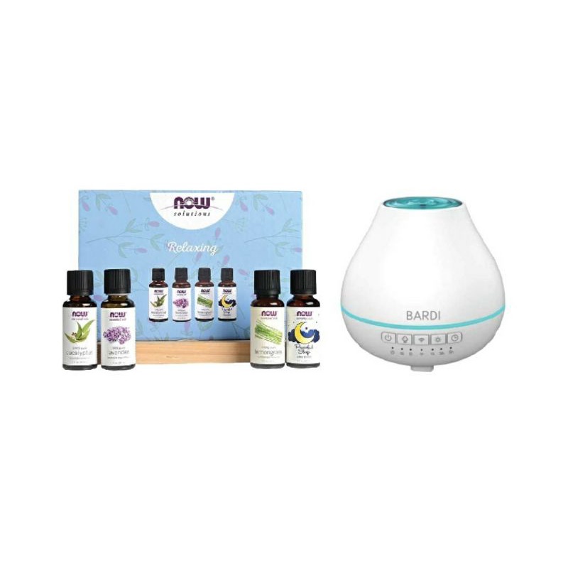 Essensial oil Relaxing set + BARDI Diffuser 200 ml