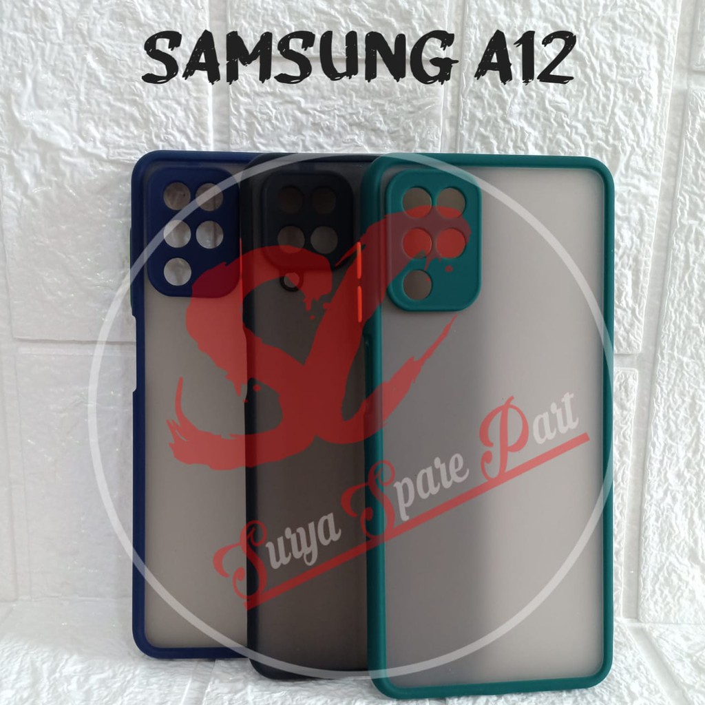 Case Samsung A12 - Slim Case Fuze Dove Samsung A12  M12 - SC