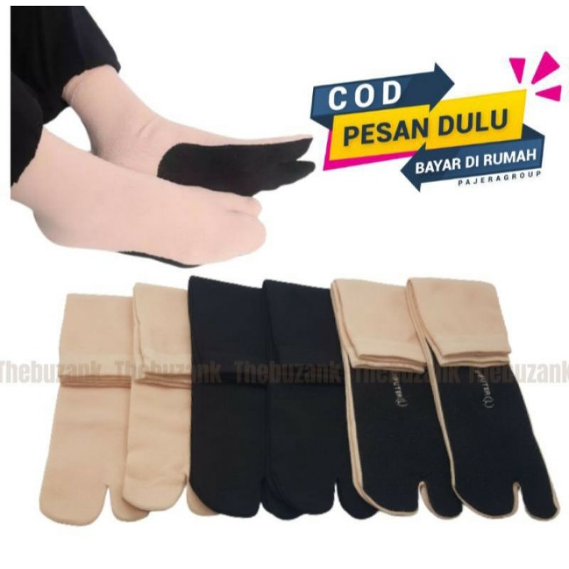 Kaos kaki muslimah jempol 2 jari