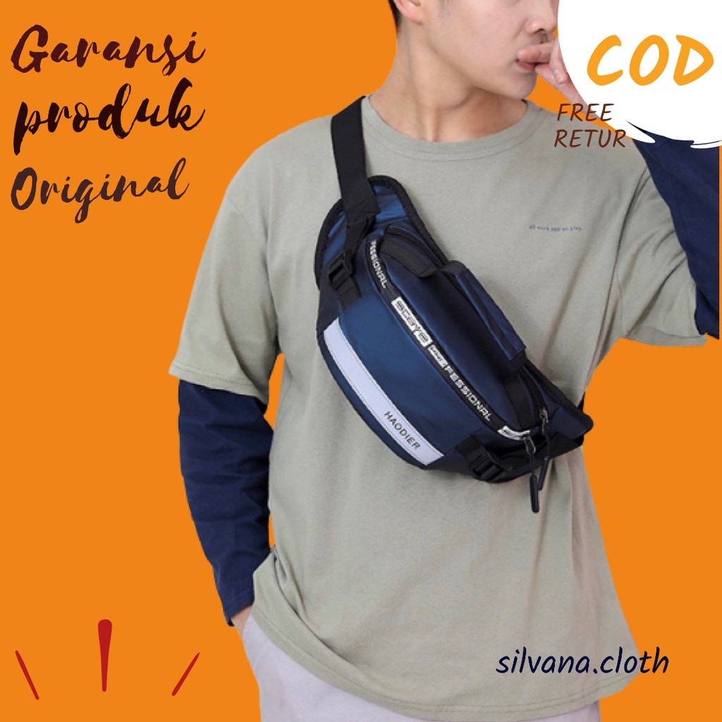 Tas Selempang Cowok Coach Original Men Charles Camera Sale For Mante Termurah Tas Waistbag New S9V4