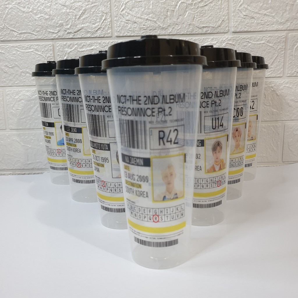 [ MHN BACA DESKRIPSI PRODUK ]Reusable Cup Nct VER 2 READY STOK