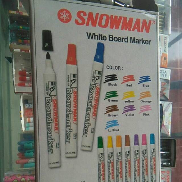 

Spidol Whiteboard Black (1 pack / 12 pcs)