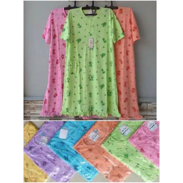 DASTER jumbo PRISILA LD125 bahan kaos nyaman adem-Tien-tien Ld110