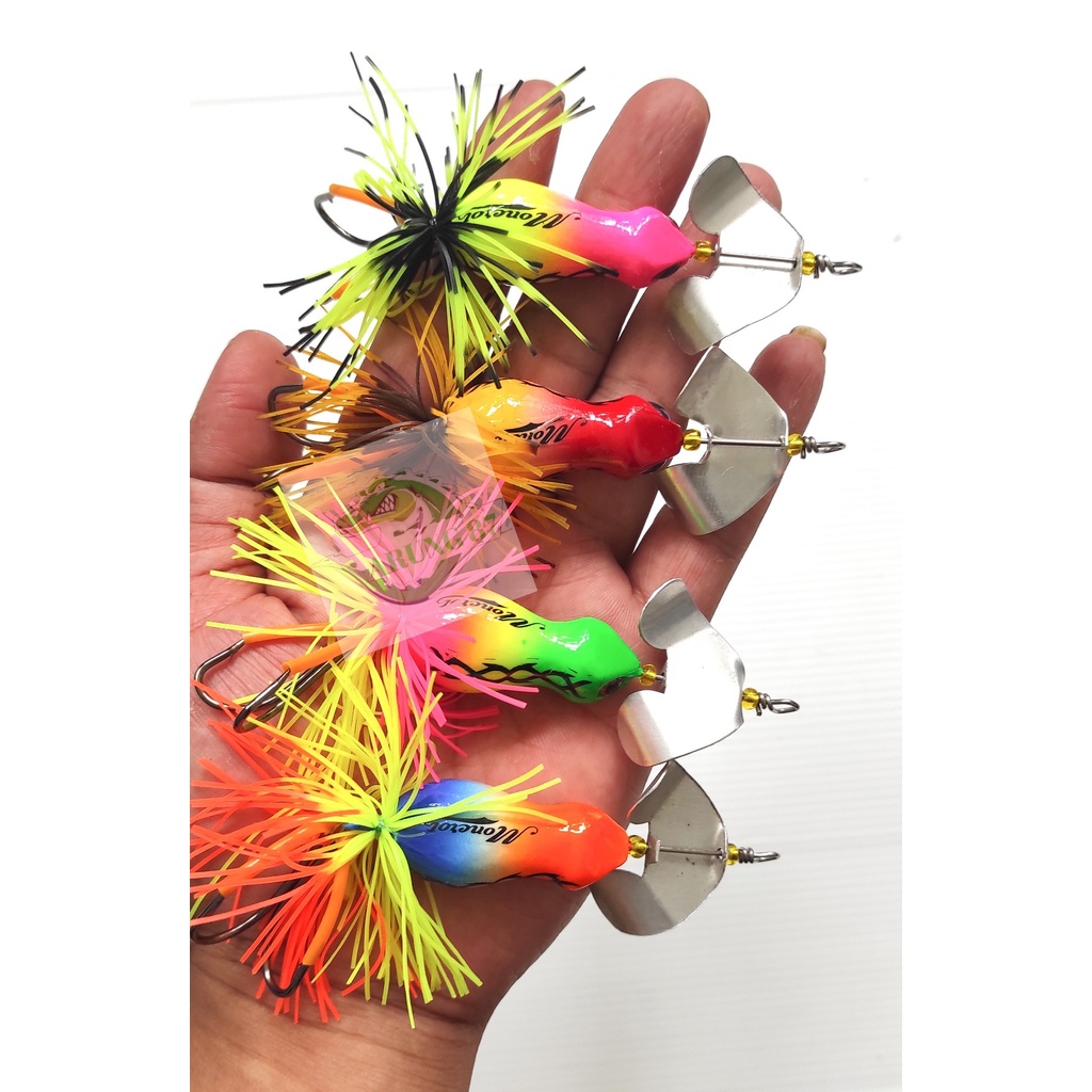 Buzzbait Umpan Gabus Umpan Toman Slater Lure Casting