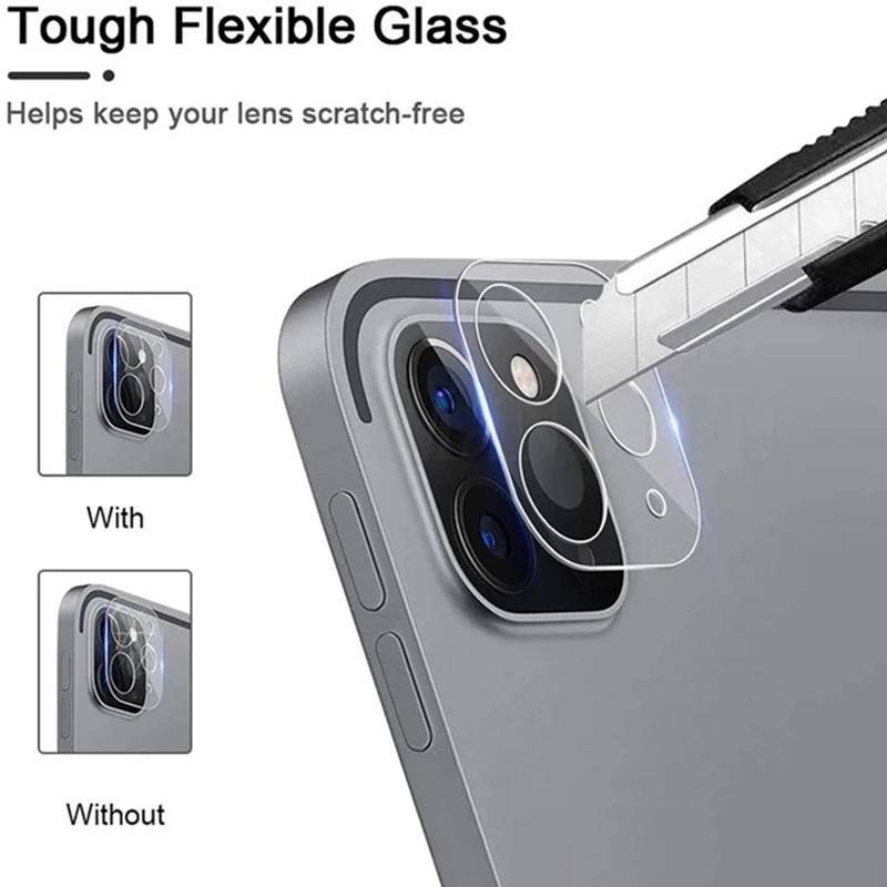 Pelindung Lensa Kamera Tempered Glass 9h Untuk Apple Ipad Pro 2020