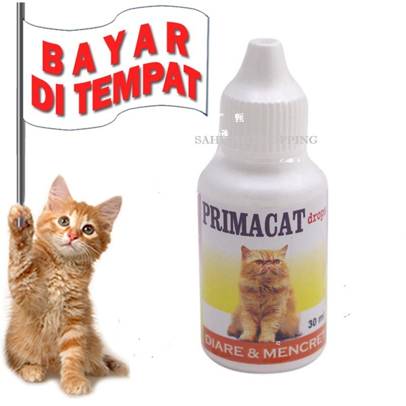 PRIMACAT OBAT KUCING SAKIT MENCRET DAN DIARE AMPUH TERMURAH