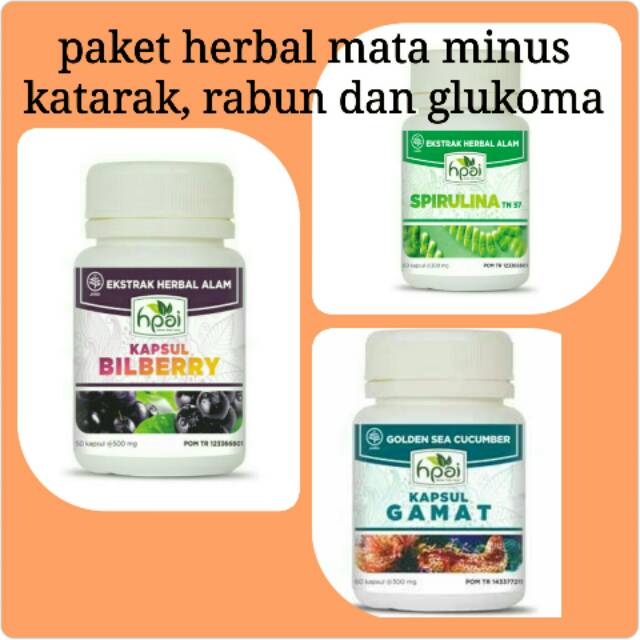 Obat Herbal Mata Rabun Katarak Minus Glukoma Dan Macam Macam Penyakit Mata Dari Hpai Shopee Indonesia