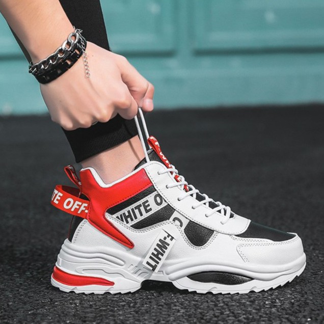 TBIG [COD] Sepatu Pria High Top SUPEROFF Sepatu Import Pria Sekolah Kuliah Kerja Santai