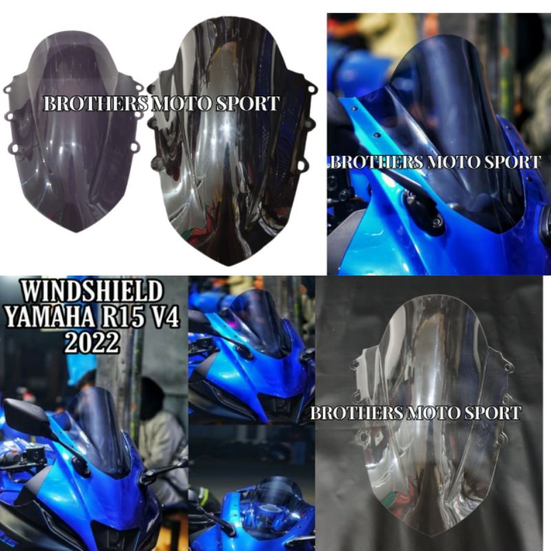 windshield R15M visor jenong R15 v4 windshield yamaha new r15M