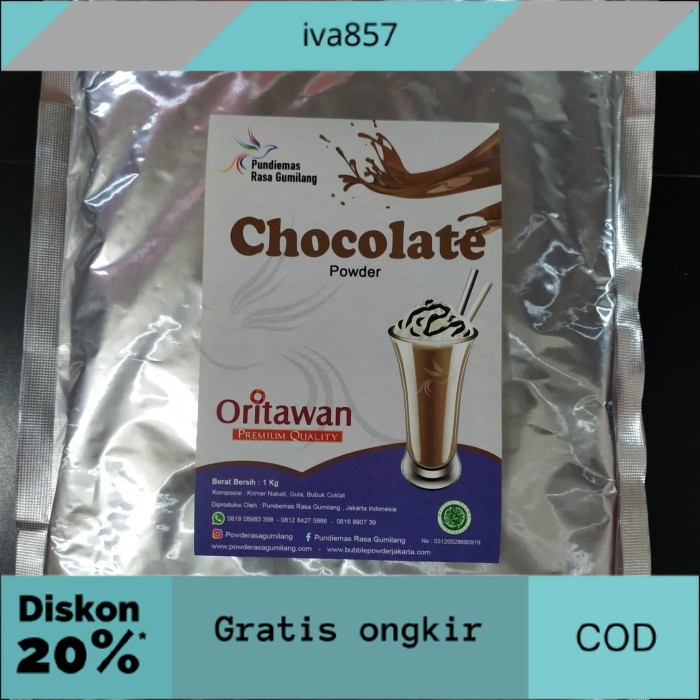 

PROMO Chocolate Powder GRATIS ONGKIR
