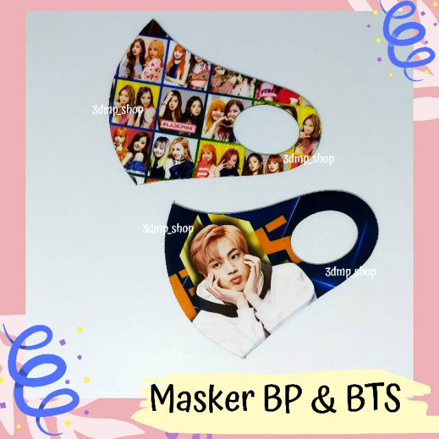 Masker Scuba BTS Blackpink