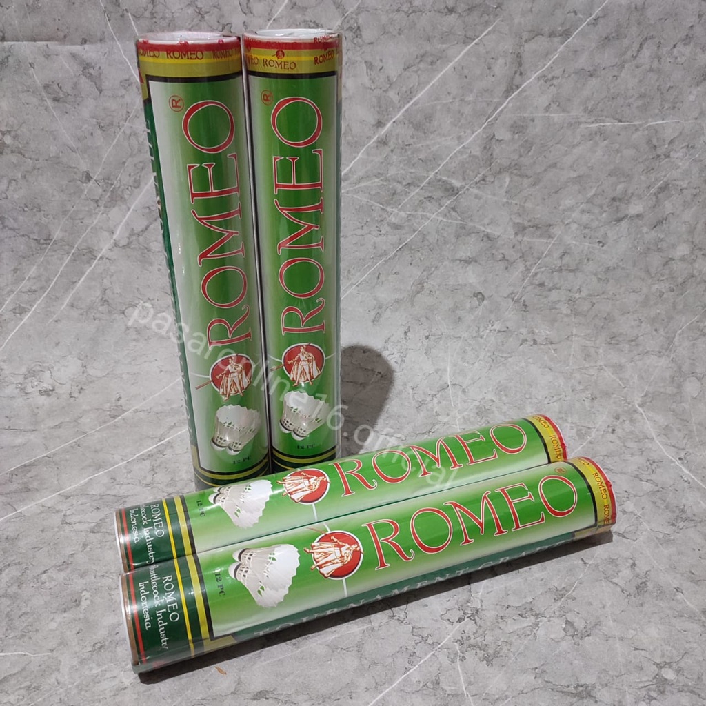 SHUTTLECOCK / KOK BULUTANGKIS / KOK BADMINTON ROMEO HIJAU