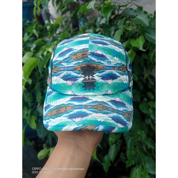 Topi nike 5 panel fullprint second