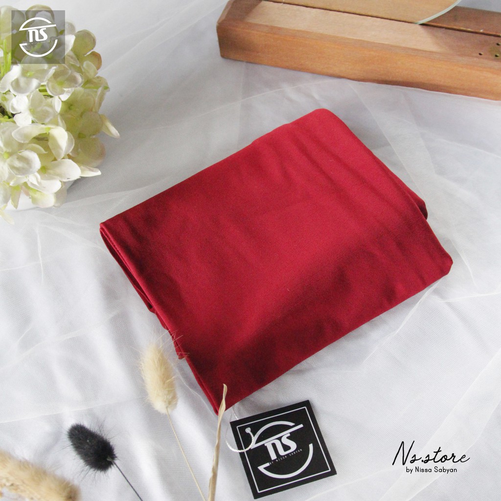Hijab NS Instan - Ns Store - by Nissa Sabyan-maroon