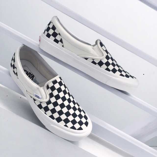 Vans Slip-On Vault OG Checkerboard Black White