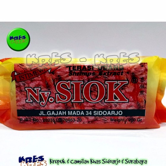 

KRES - Ny Siok Terasi Udang Mentah Belacan Trasi - 200gr