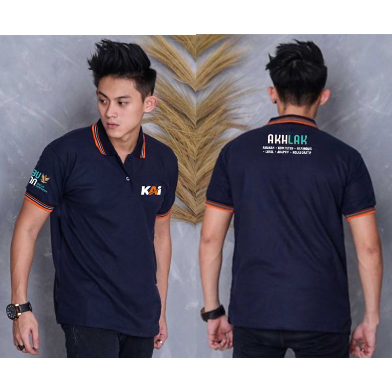 KAOS BUMN AKHLAK PT. KAI / Mandiri / BNI / BRI / PERTAMINA / TELKOM /ADHI / POS IND/ DLL