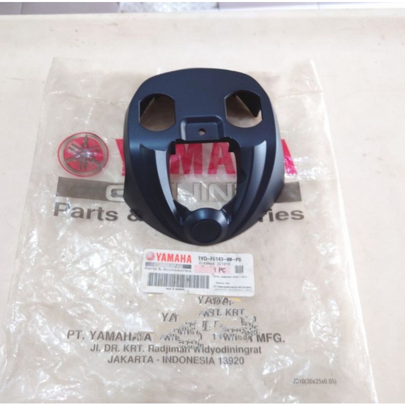 COVER BAWAH STANG FINO GRANDE BIRU DOFF ORIGINAL YAMAHA