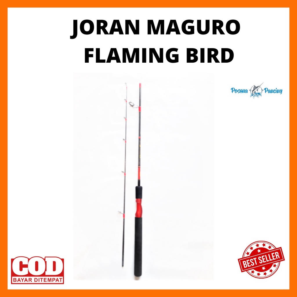 JORAN CARBON MAGURO FLAMING BIRD 150-180 ASLI JAPAN QUALITY COCOK UNTUK IKAN MAS