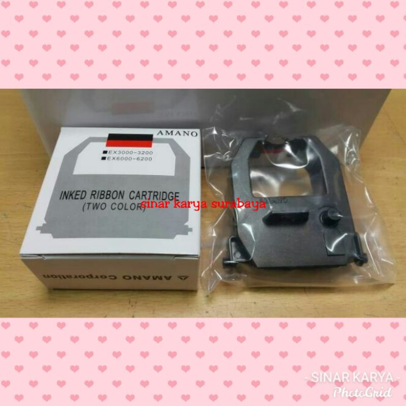 Tinta Pita AMANO EX series ORI warna merah hitam 3000/3200/3500/6000/6200/9000