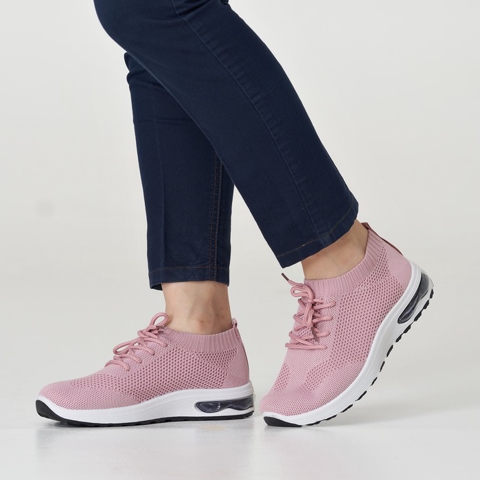 GSW Sepatu wanita Sneakers wanita Import Sneakers wanita Fashion FlyKnit Import With Air Boost Outsole &amp; Sponge ( Y3-9 ) Sepatu wanita import sepatu sneakers wanita import premium