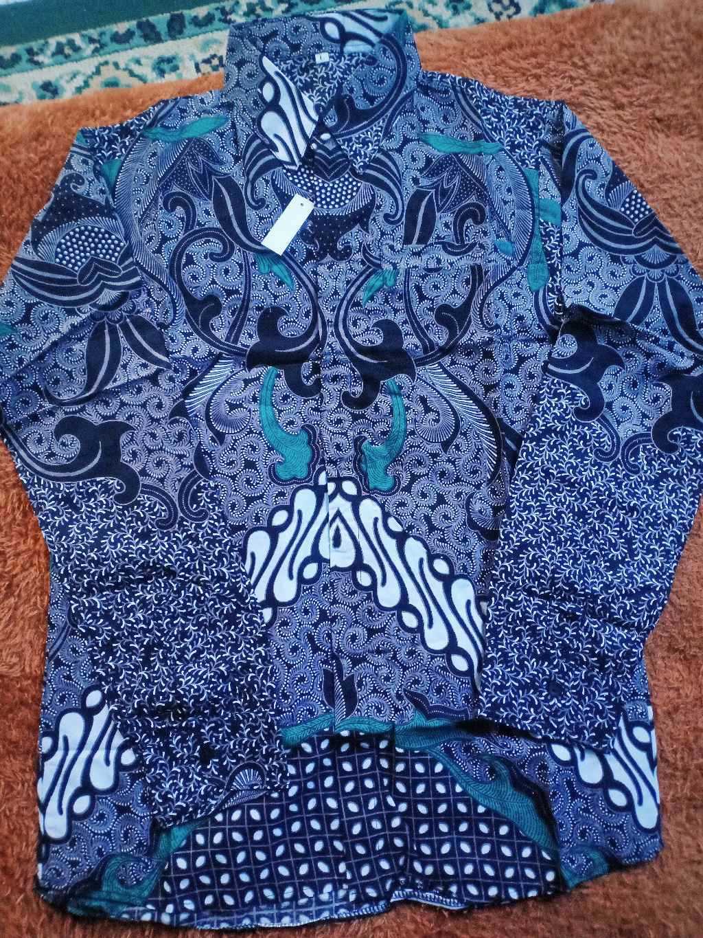 Batik Pria Lengan Panjang Slimfit Modern Batik Slimfit Pria