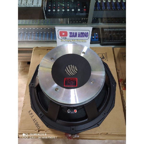 Speaker Komponen 18" SPL AUDIO PD1850 Original pakai palet kayu biar aman