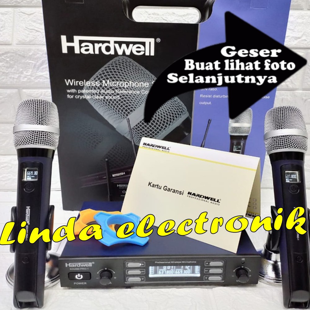 mic wireless hardwell sound pro1 ORYGINAL hardwell sound pro 1 2 warna