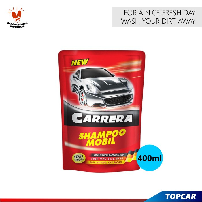 Carrera Shampo Mobil 400 ml | Shampoo Mobil | Cuci Mobil | Kebersihan Mobil