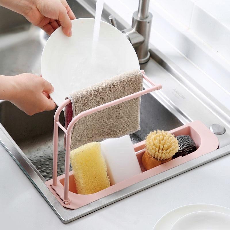 Rak Gantung Wastafel Serba Guna Kitchen Sink Shelf Rak Wastafel