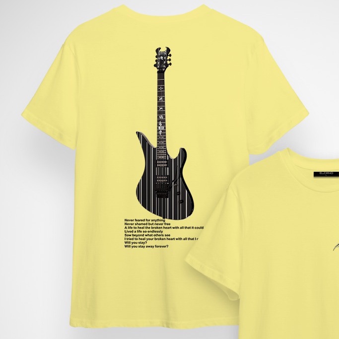 Public - Sinister Guitar T-Shirt - T-Shirt Distro Kekinian