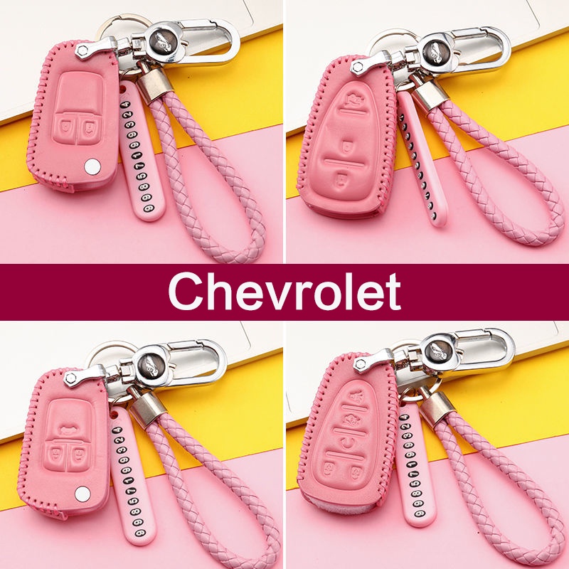 For Chevrolet Camaro ZL1 LT1 RS SS Convertible Chevy Traverse RS Cruze Trax Malibu Volt Bolt Equinox Car Key Case Keychain Cover