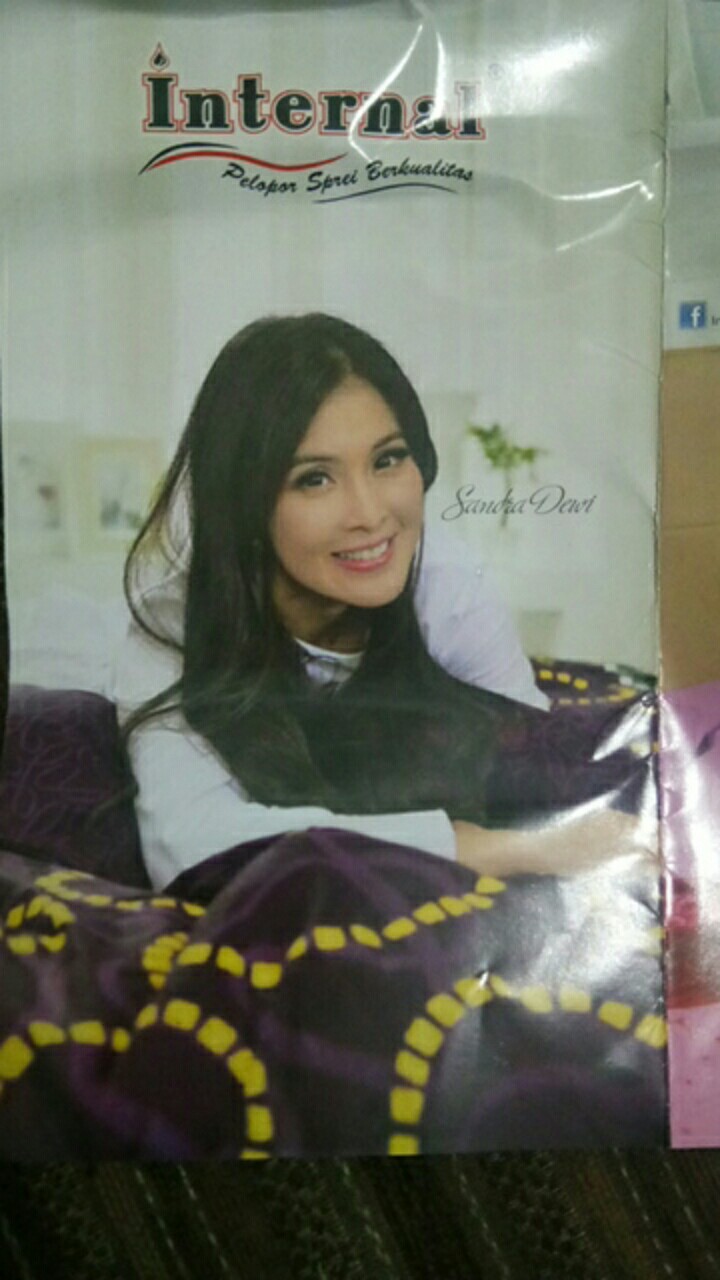 Sprei Internal Minimalis Uk 160x200x30cm Full 100% Katun Murah Amaris Queeny Bella Palm Malika Vista
