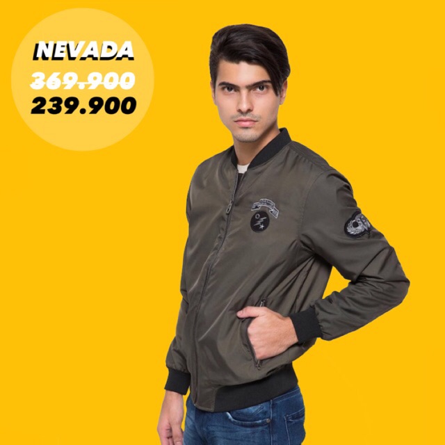 Jaket Bomber Thunderbolt Nevada Olive