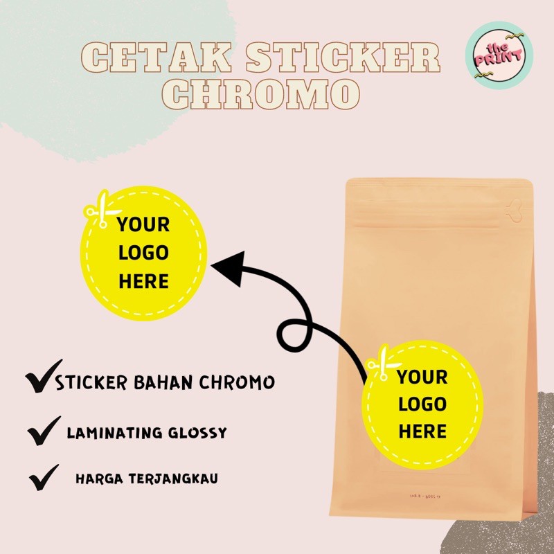 

Cetak Stiker A3 Print + Cutting Chromo