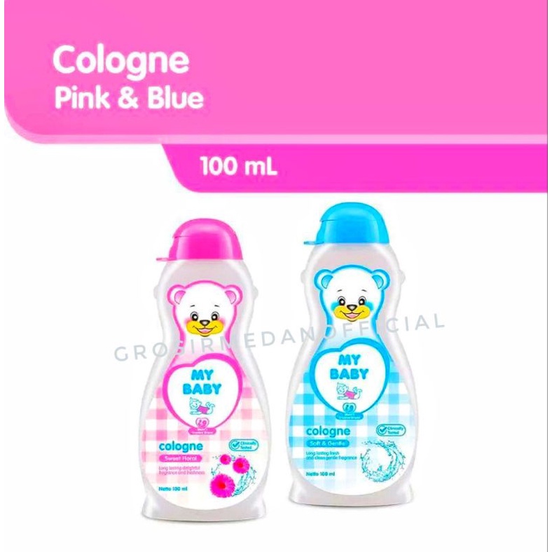 MY BABY COLOGNE ORIGINAL - PARFUM HARUM LEMBUT UNTUK BAYI ANDA