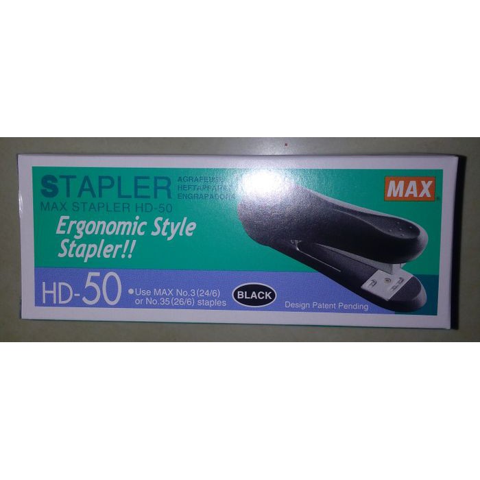 

Eksklusif Stapler max HD-50 Eksklusif