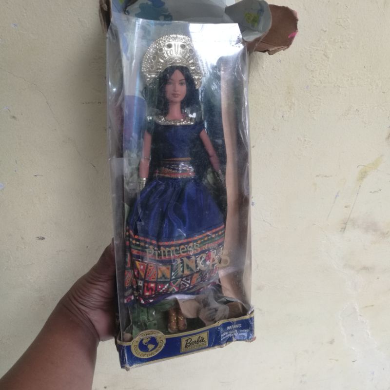 Boneka Barbie Princess Incas Original Mattel Rare