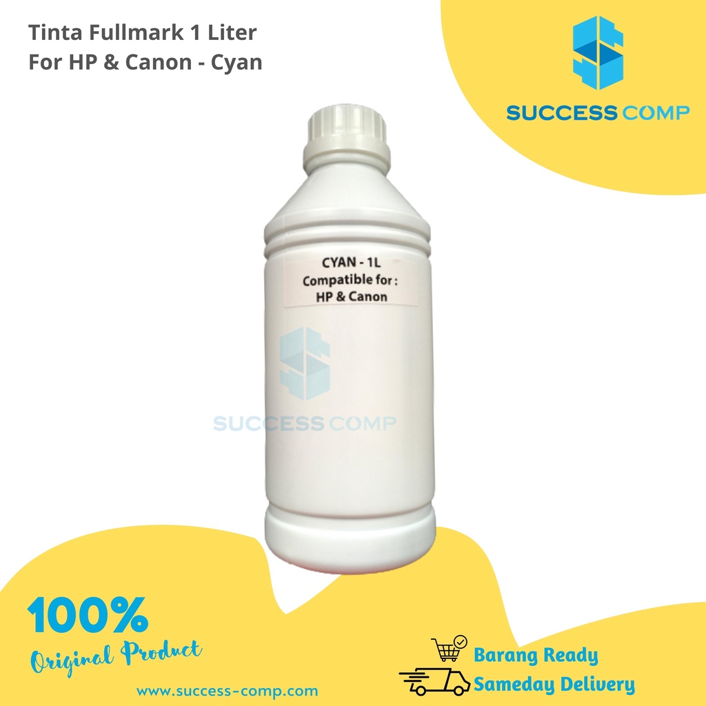 Tinta HP Canon Literan 1 Liter Fullmark Premium