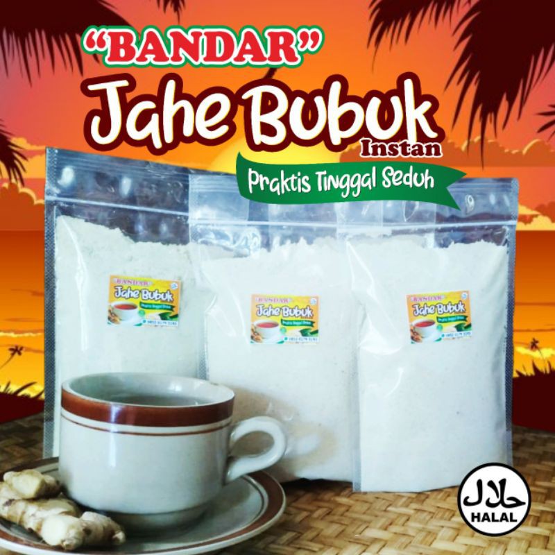 

JAHE BUBUK INSTAN HERBAL 250 gr