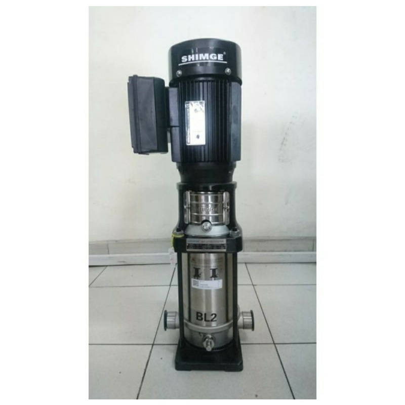 Pompa Booster RO 2000 Gpd Mesin Pompa Air Dorong Shimge BL2-18