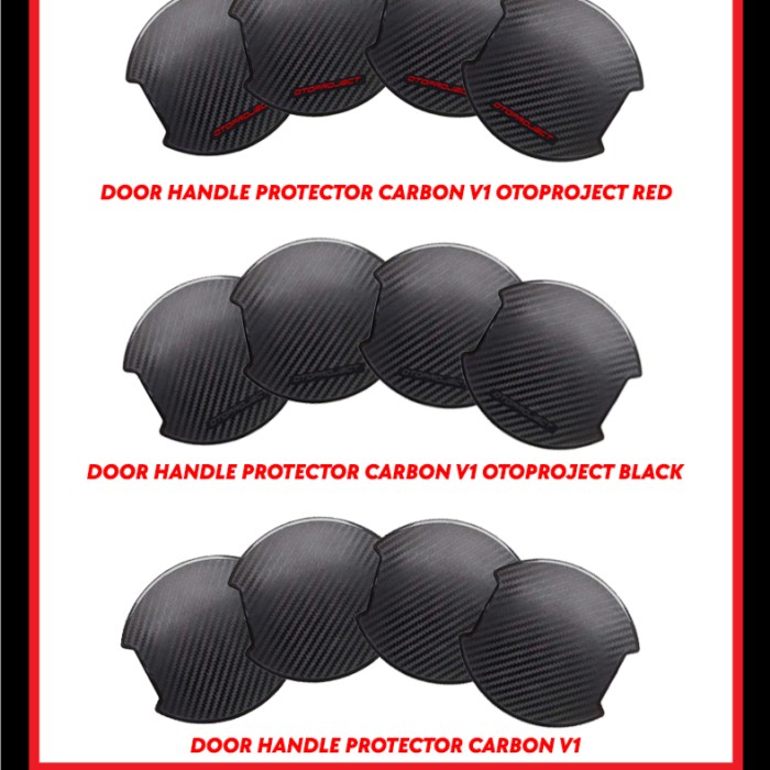 AKSESORIS DOOR HANDLE PROTECTOR CARBON V1 OTOPROJECT