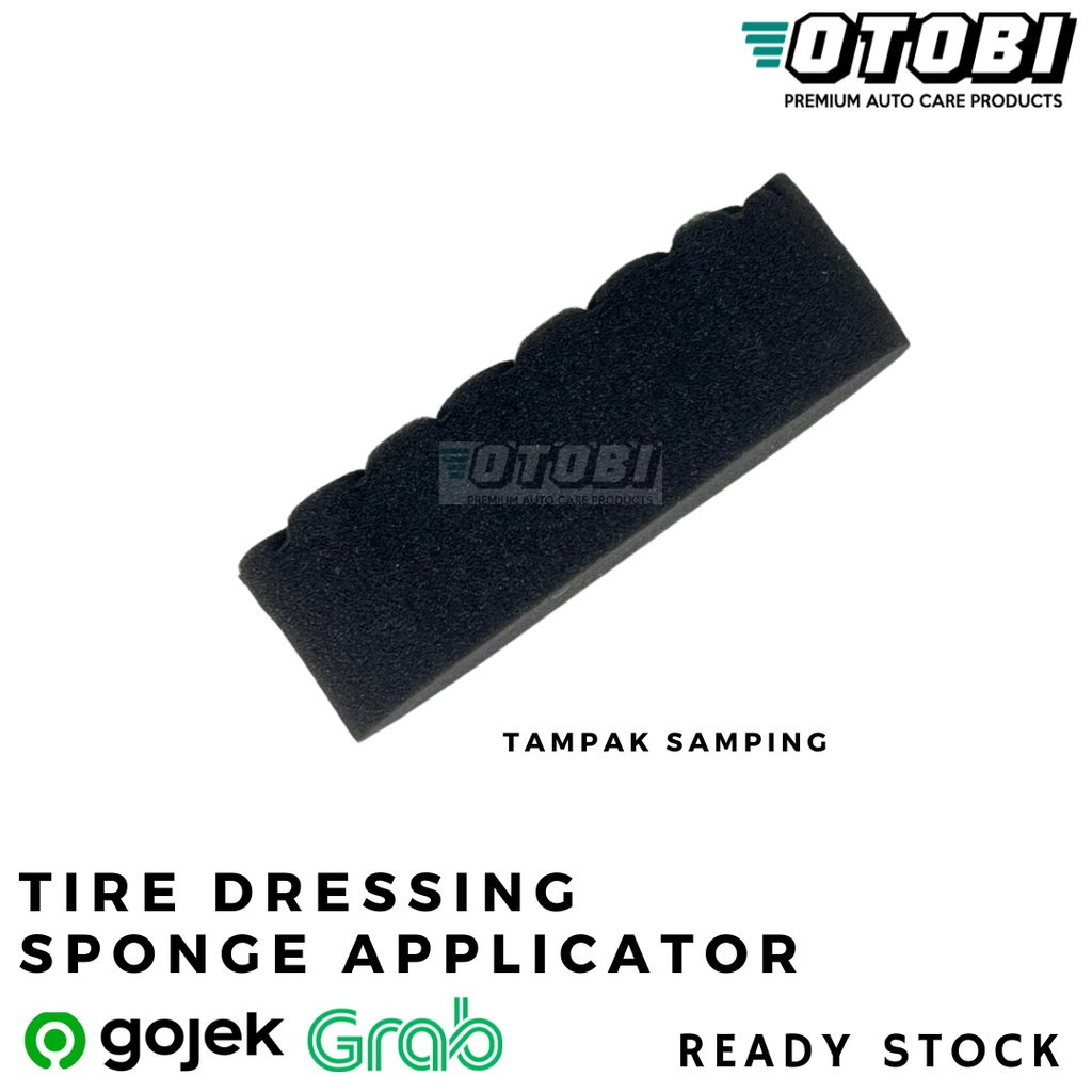 Tire Dressing Applicator Spon Untuk Oles Aplikasi Semir Ban Pad Sponge